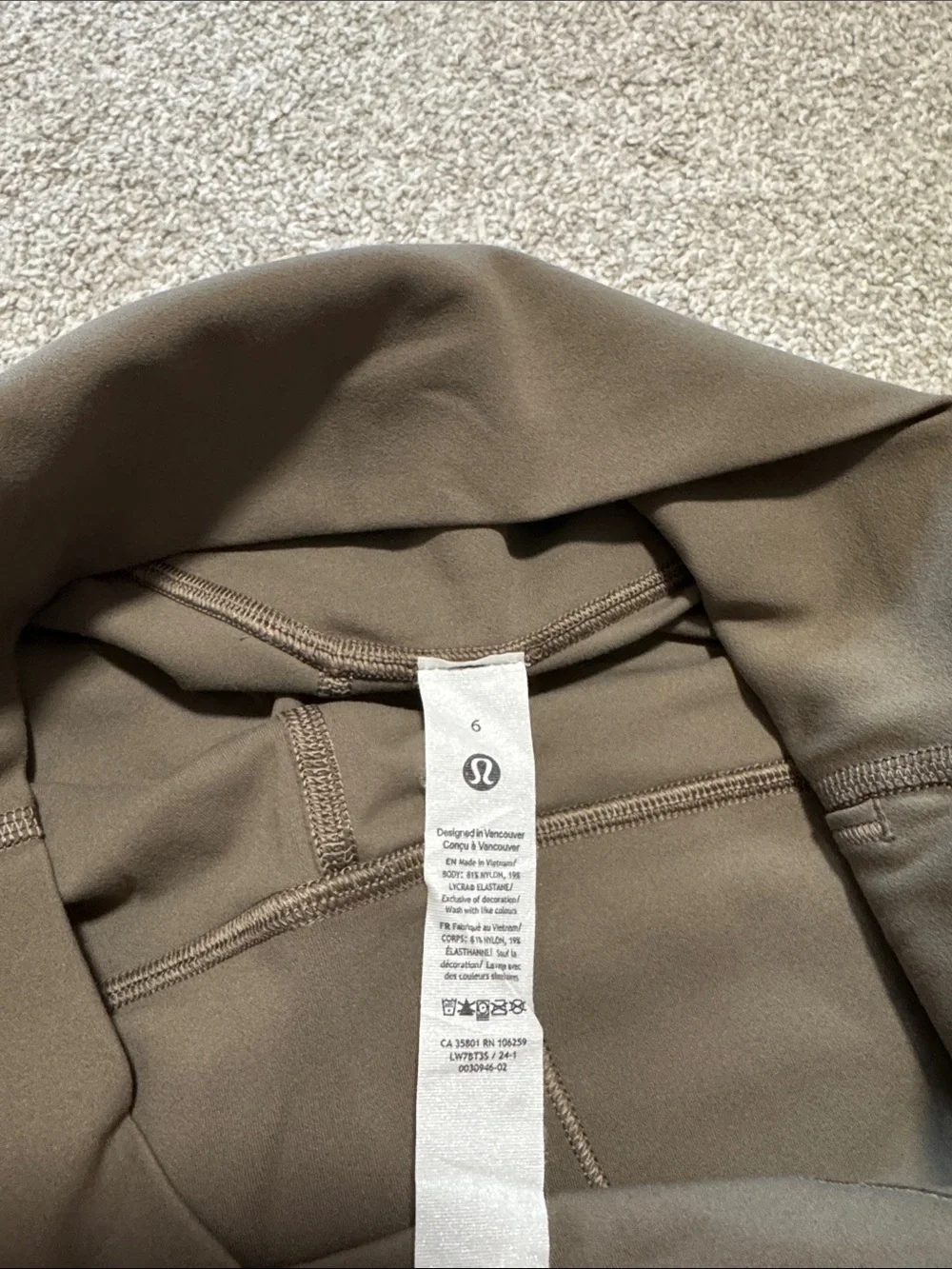 lululemon athletica high waist